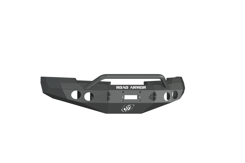 Chevrolet 1500 Front Bumper - Road Armor - Stealth Winch Bumper w/Pre-Runner Guard - Tex Blk - `08-`13